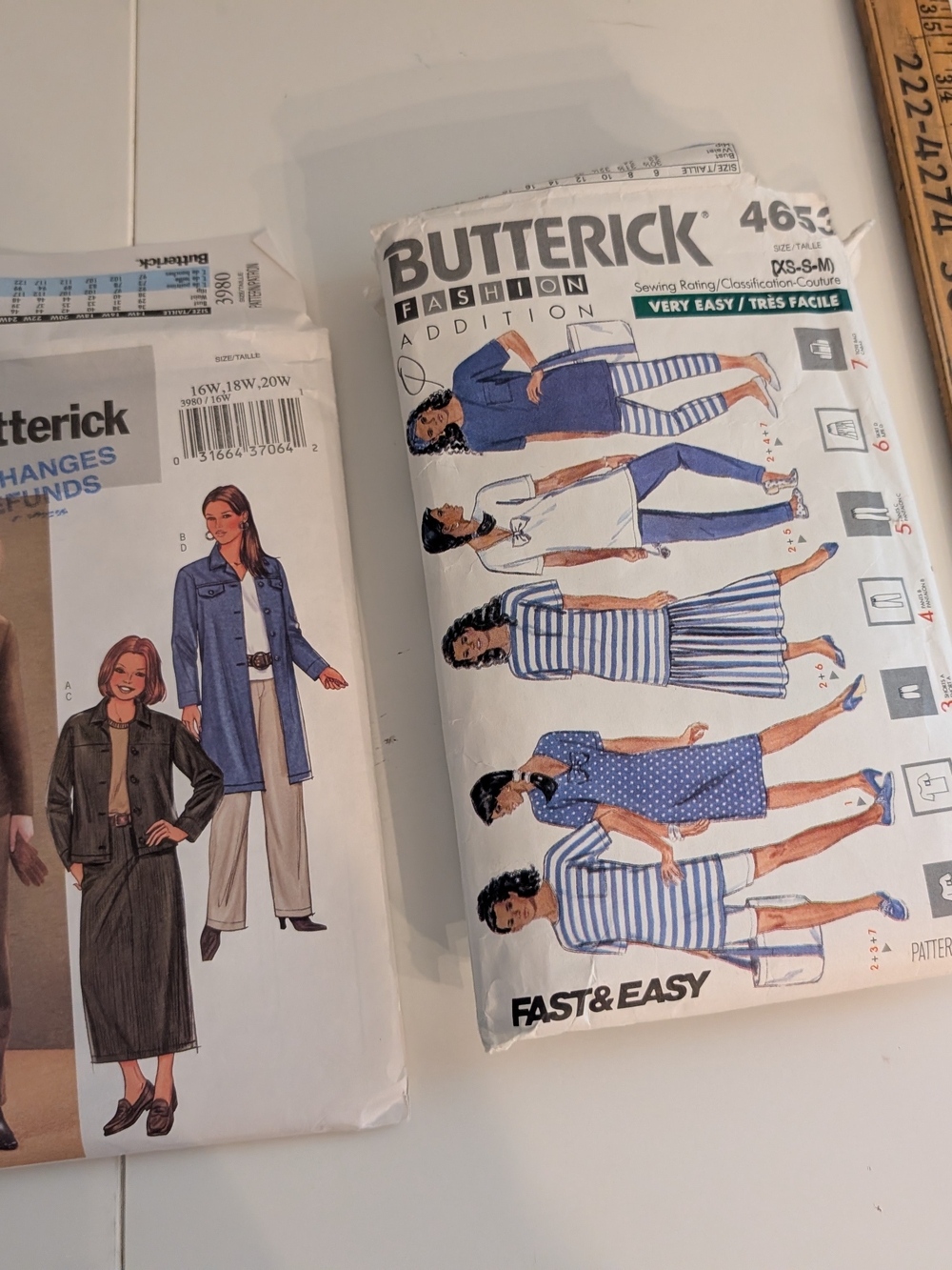 Butterick Vintage-Inspired Dress and Top Patterns Sewing Uncut